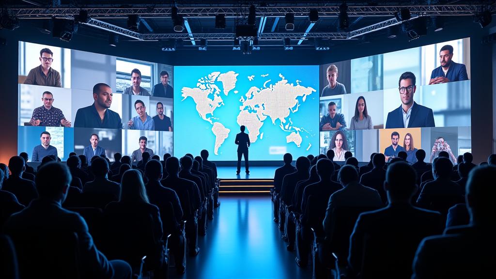 Eventos híbridos con tecnología avanzada